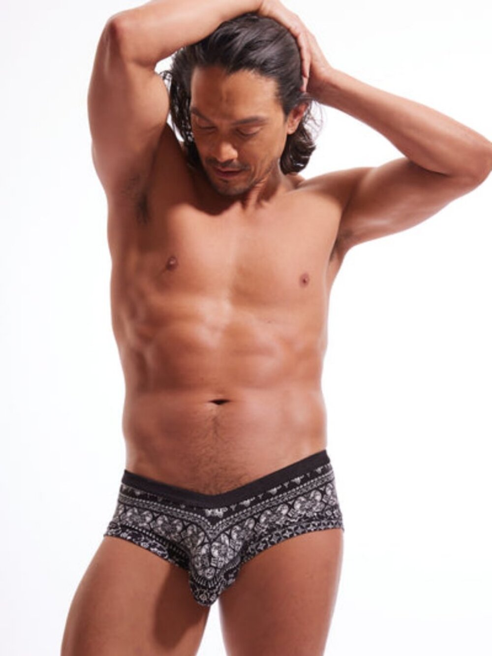 NWT N2N Bodywear Provence Trunk Underwear Size L